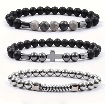🕊️ GraceStone™ Cross Bracelet Set